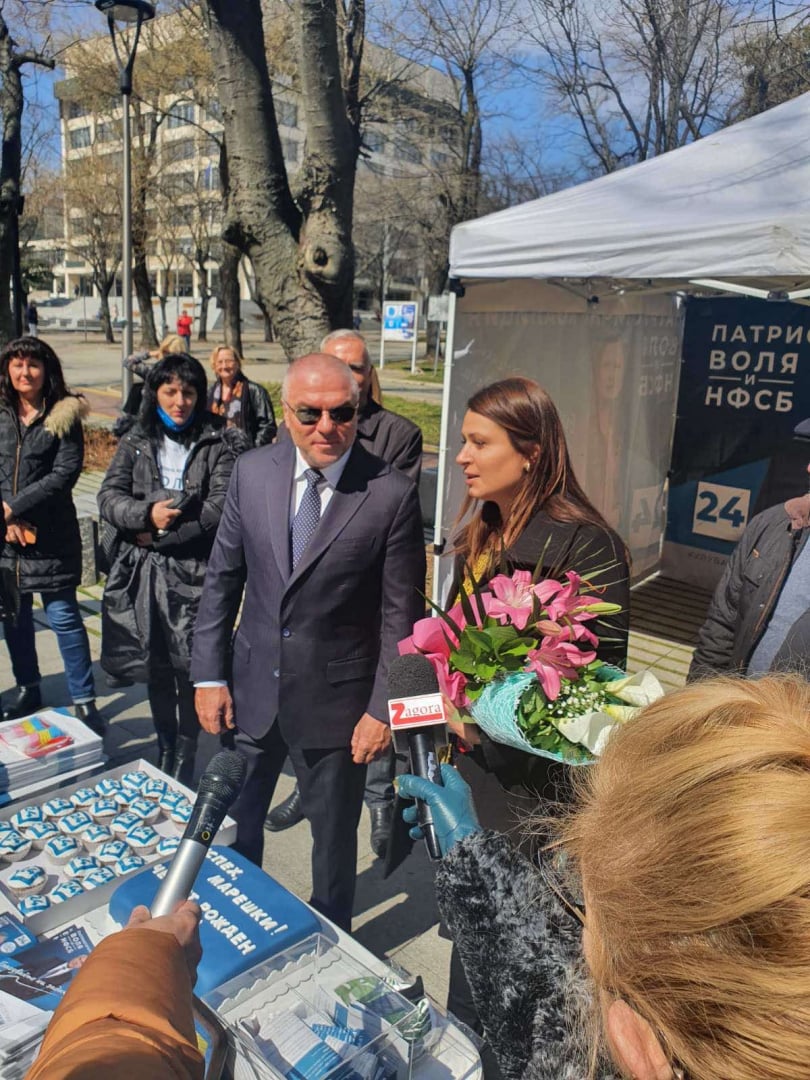 Вижте какво каза незряща жена на Марешки в Стара Загора