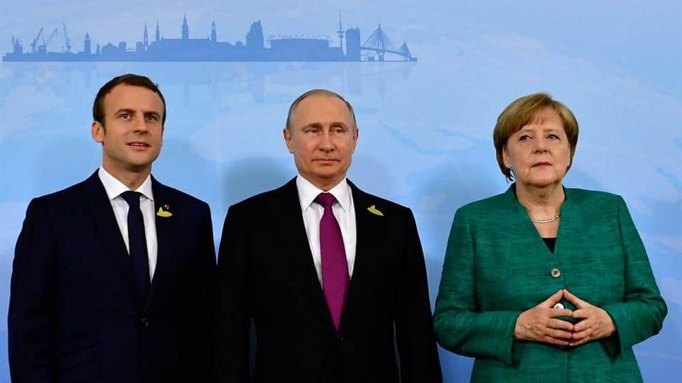 Меркел, Макрон и Путин проведоха видеоконференция, ето какво обсъдиха