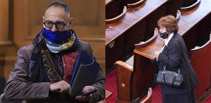Парламентът заложи на черен дрескод и шарени маски 
