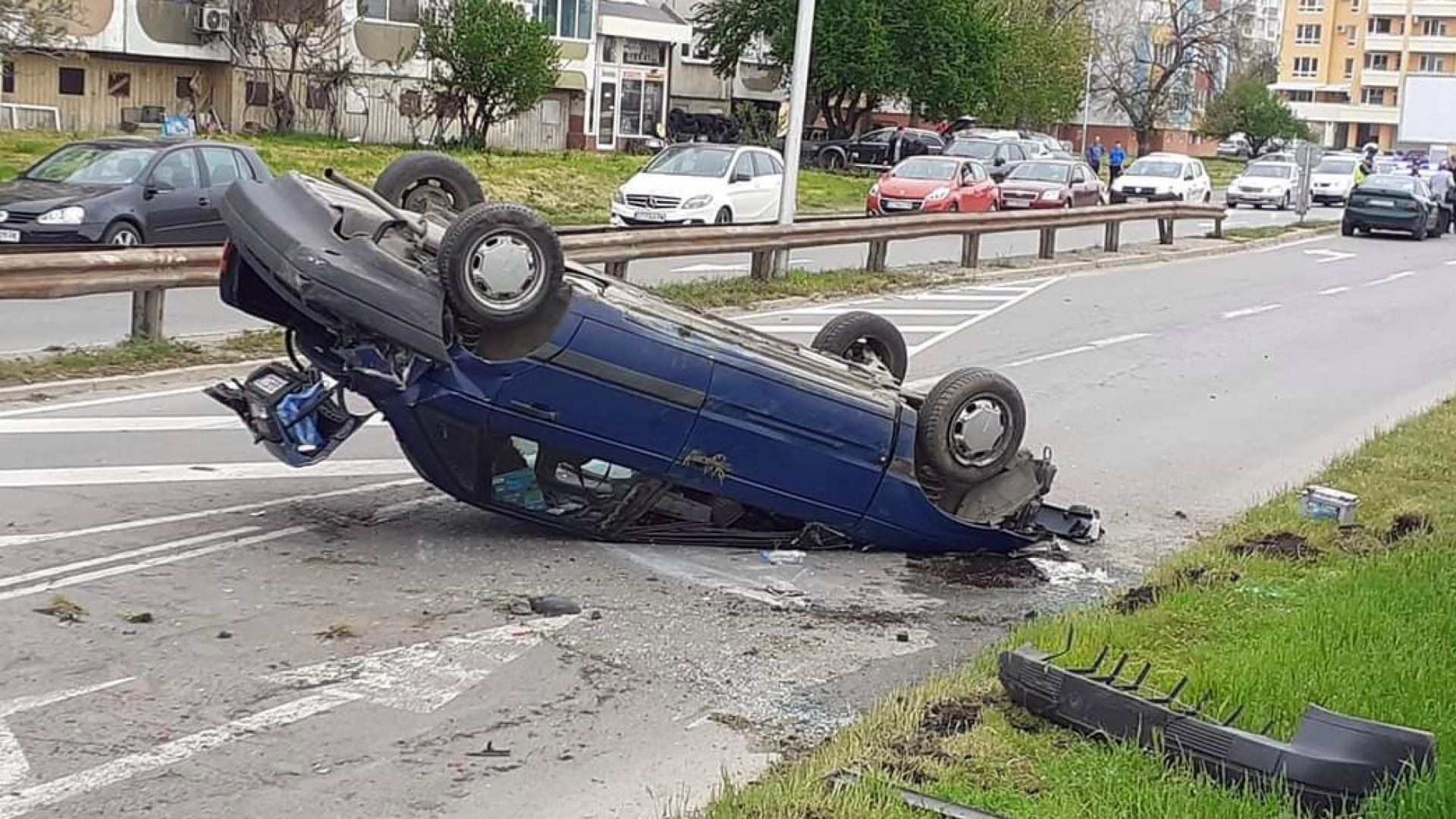 Невиждана каскада в Стара Загора последвана от чудо СНИМКИ