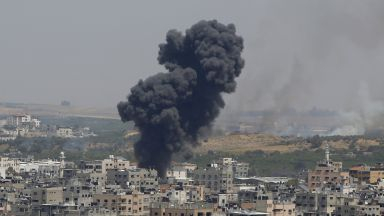 Напрежението ескалира! Израел "обсипа" с над 100 бомби бомби "Хамас" ВИДЕО