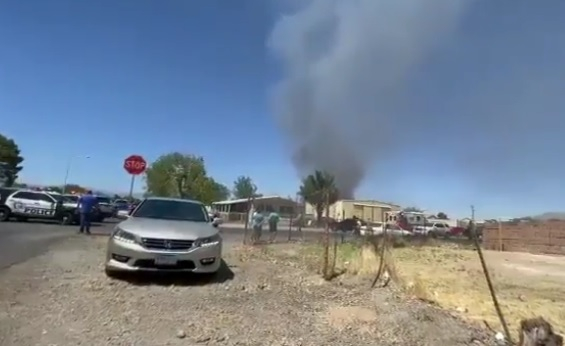 Инцидент: Военен самолет се разби до Лас Вегас ВИДЕО