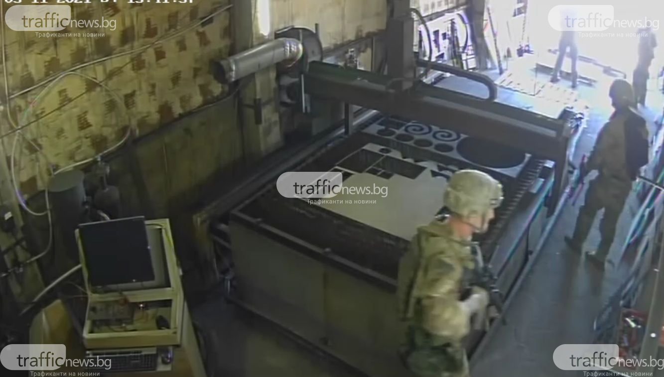 Въоръжените до зъби командоси нахлуха в частна фабрика в Чешнигирово ВИДЕО