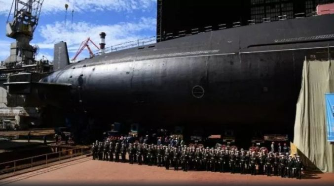 Ядрената подводница "Княз Олег" за първи път в открито море