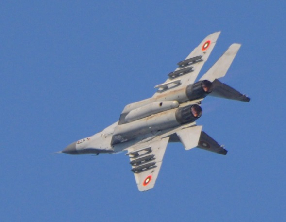 Извънредно: Български изтребител МиГ-29 рухна в Черно море край Шабла