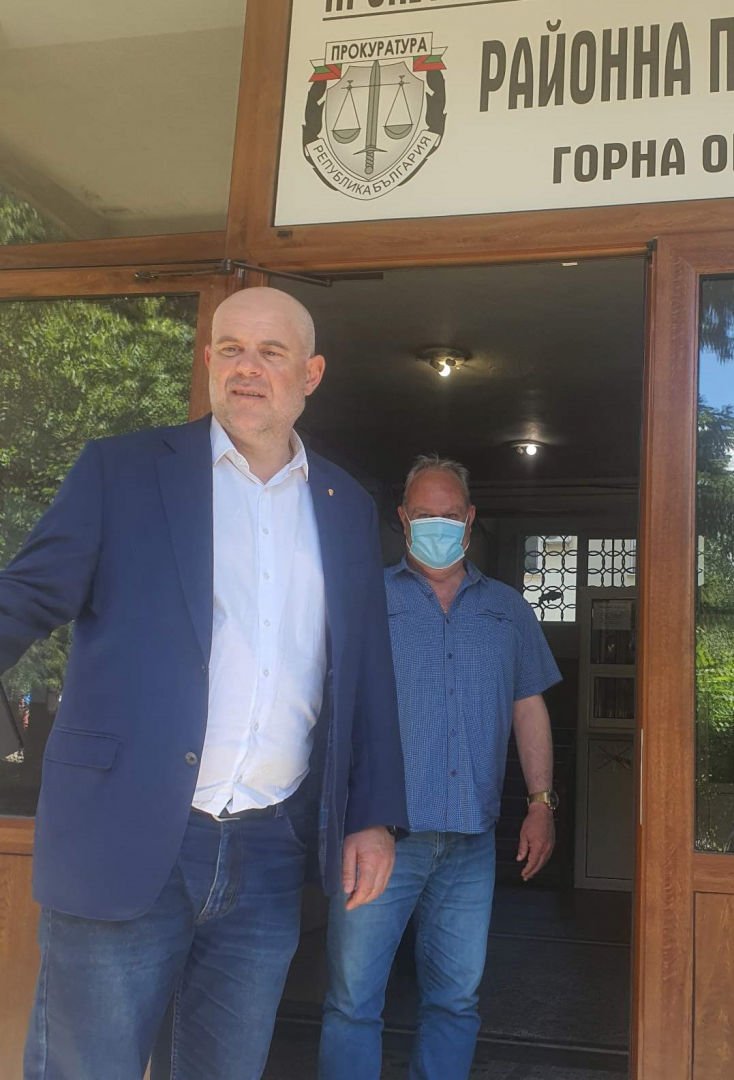 Главният прокурор Иван Гешев посети Териториално отделение  - Горна Оряховица
