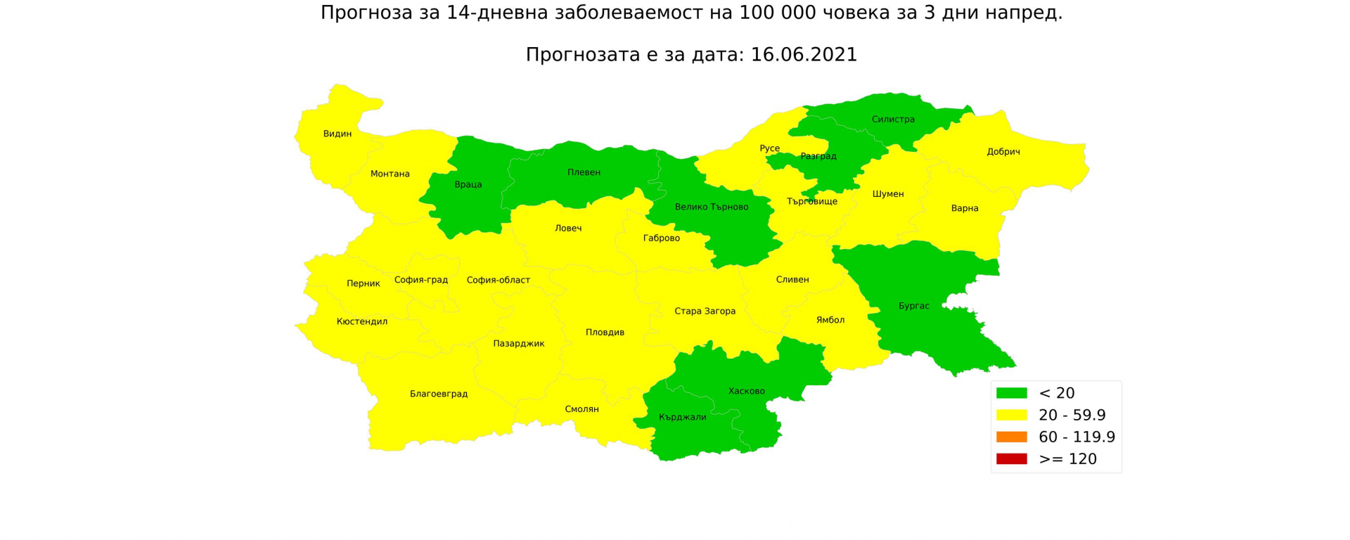 Проф. Витанов посочи най-безопасните К-19 места в България на тази КАРТА