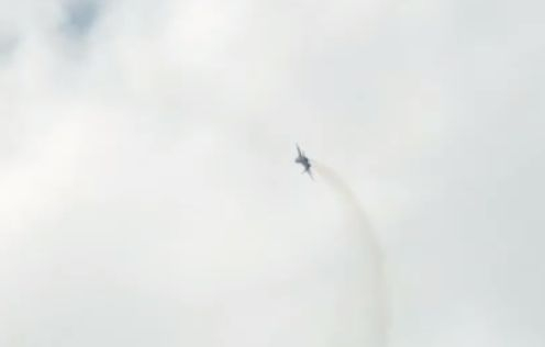 Ексклузивни КАДРИ от стрелбите край Шабла, когато МиГ-29 се разби в Черно море