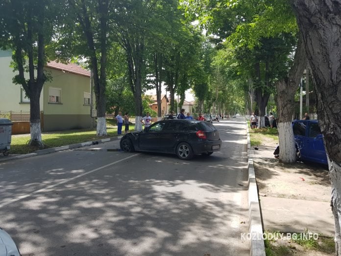 Истински ужас с тузарско БМВ в Козлодуй СНИМКИ