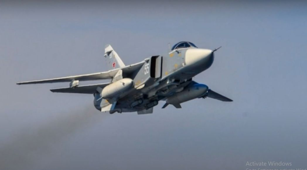Руски бойни самолети тренират бомбардиране на вражески кораби в Черно море 