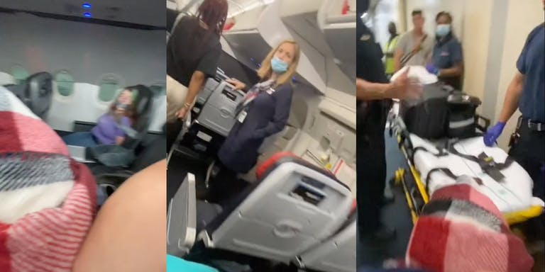 Това ВИДЕО с вързана пътничка в самолет шокира всички! Случката е потресаваща