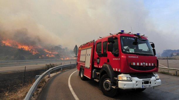 350 души бяха евакуирани заради пожар в Испания