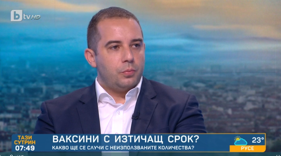 Богдан Кирилов обясни за ваксините с изтичащ срок и как е работил с Асен Балтов