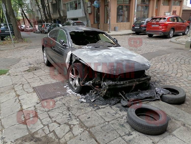 Бургаски бизнесмен стана жертва на огнена вендета СНИМКИ 