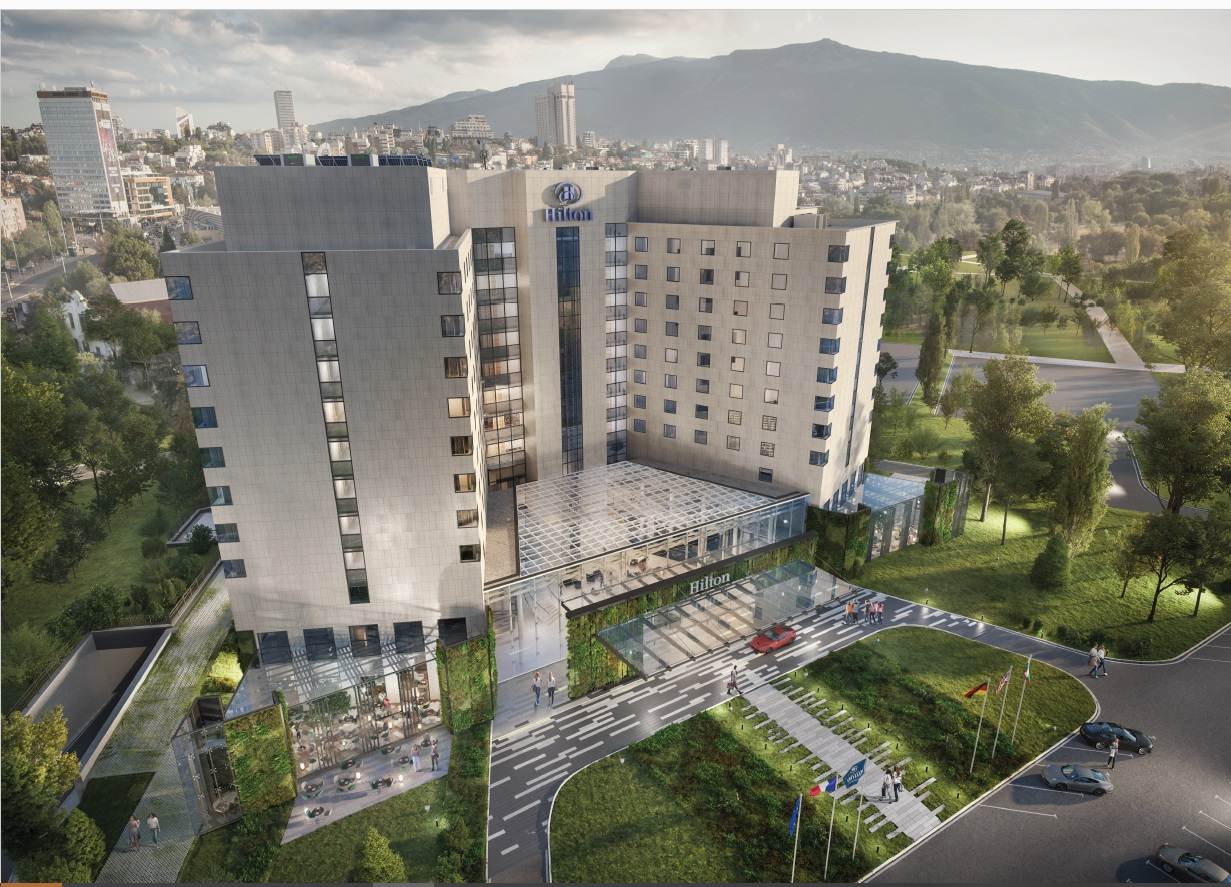 Хотел Hilton стартира мащабна реновация на емблематичната си сграда в София