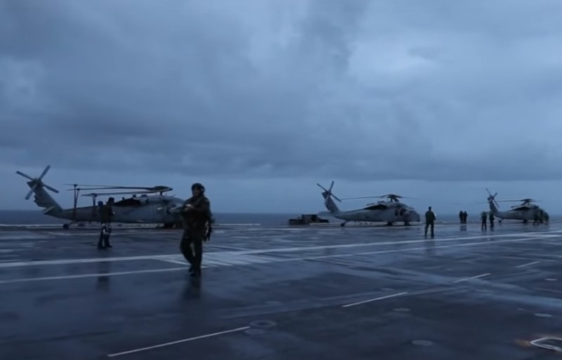 US хеликоптер се разби в Тихия океан ВИДЕО