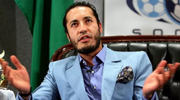Единият от синовете на Кадафи бе освободен от затвора и веднага замина за...