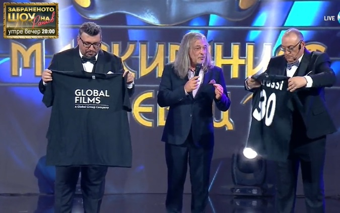 Халваджиян захапа Краси Радков на старта на "Маскираният певец"