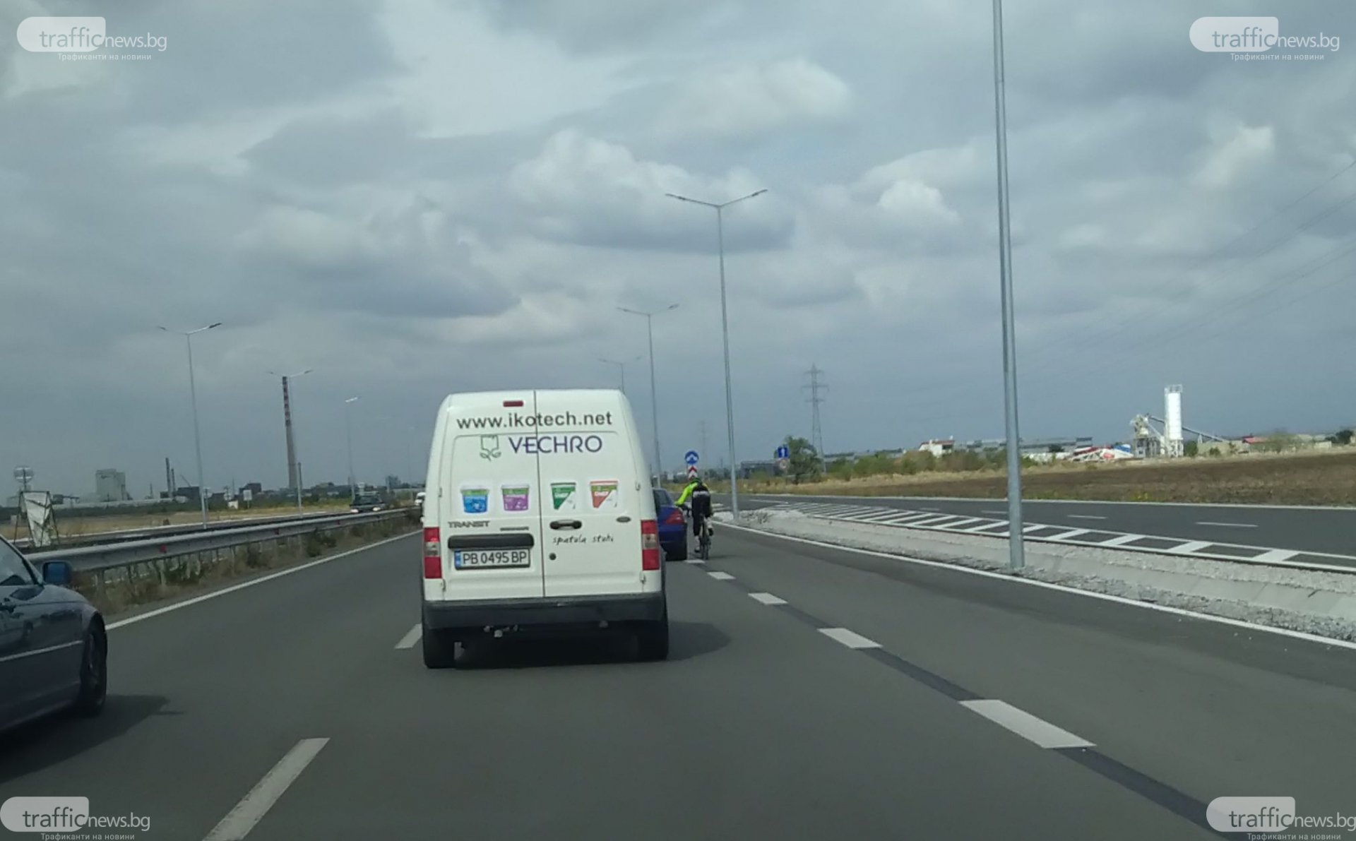 Безумно изпълнение на път убиец в Пловдивско смрази шофьорите СНИМКИ 