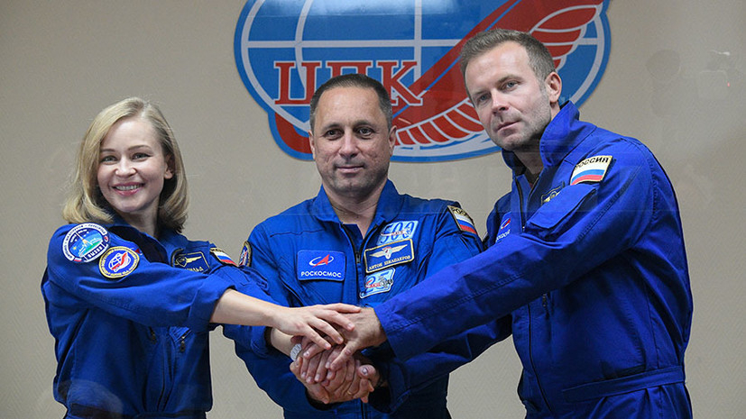 За първи път: Актриса и режисьор от Русия ще полетят в космоса днес, за да снимат филм на МКС ВИДЕО