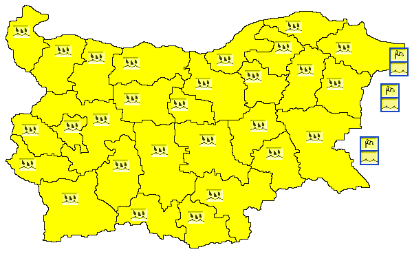 Синоптиците бият тревога: В цяла България... КАРТИ