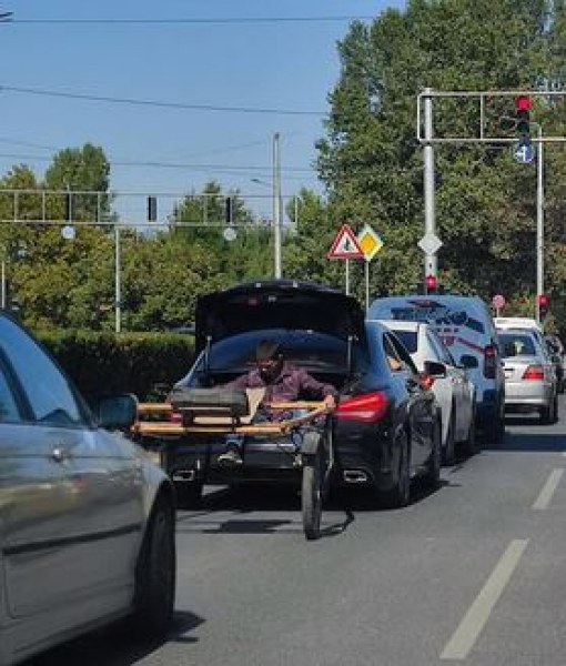 Такова зрелище с кола в Пловдив отдавна не бяха виждали СНИМКА
