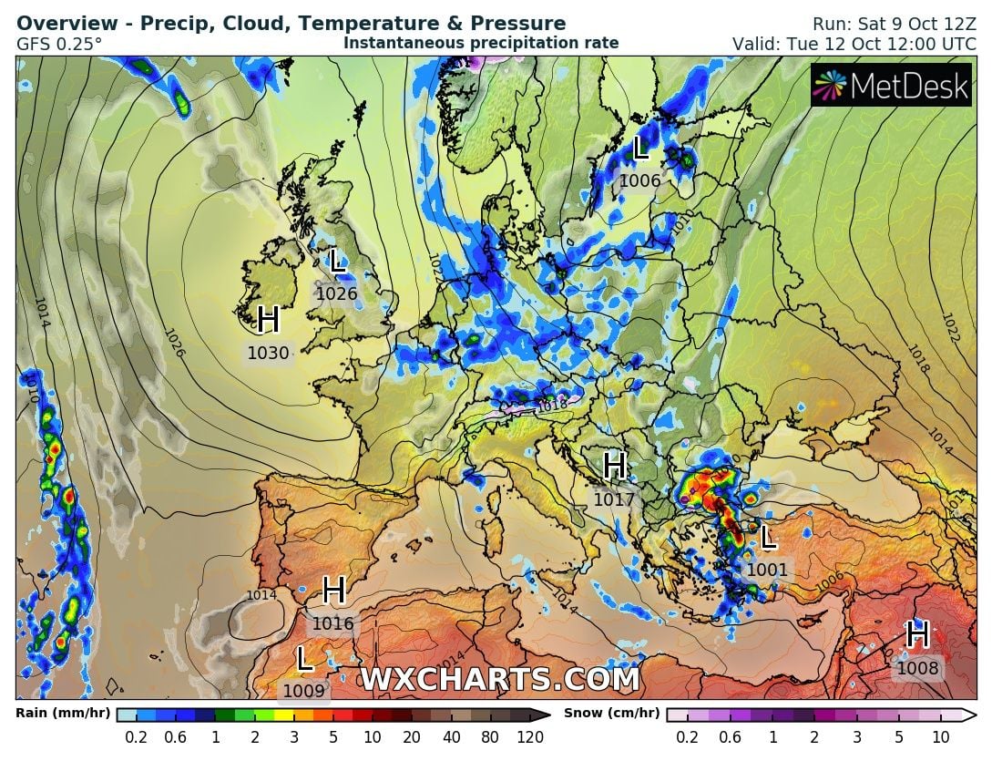 Meteo Balkans с мрачна прогноза за още порои, студ и сняг у нас, ето кога и къде