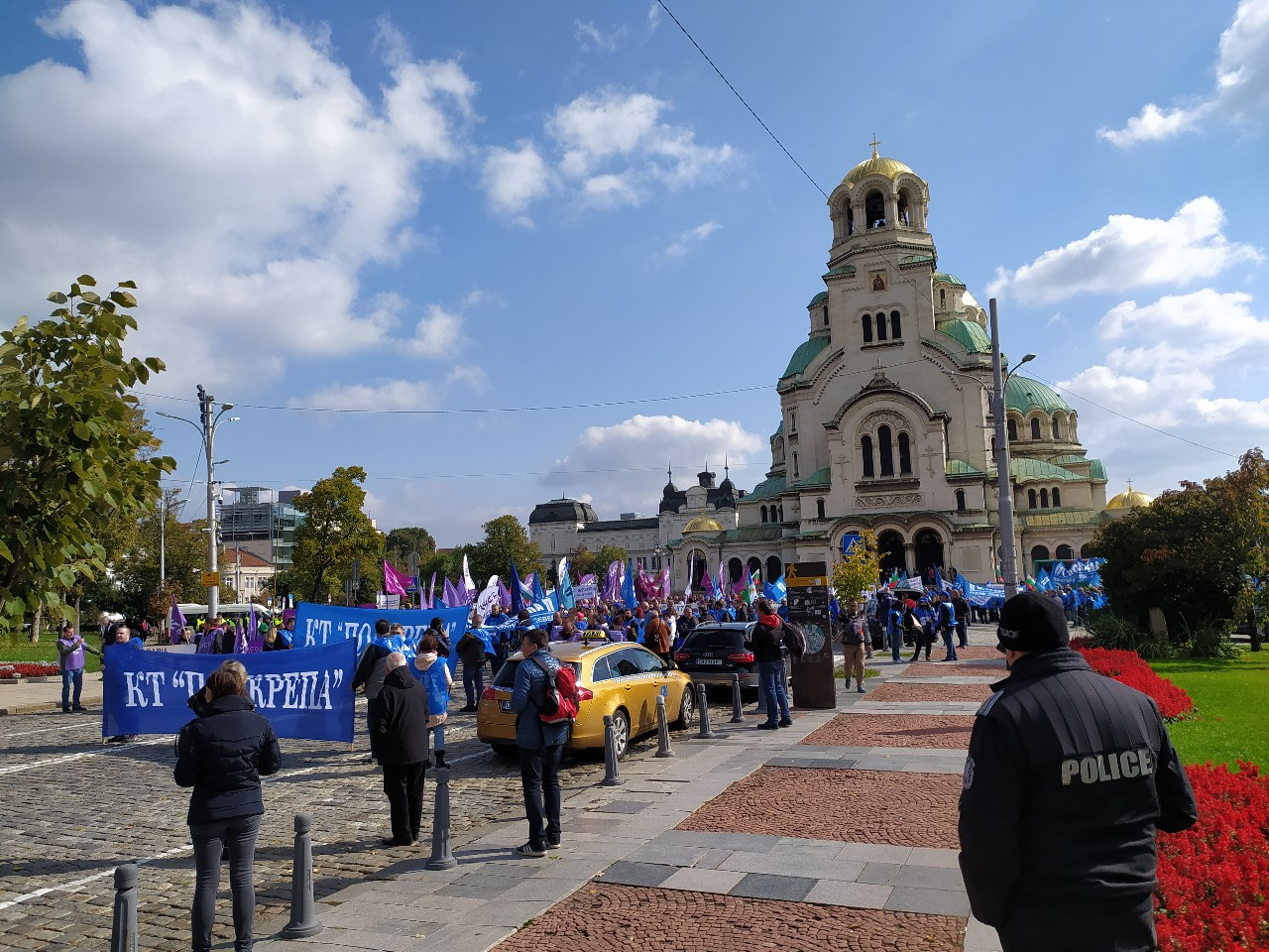 Гневни миньори и енергетици протестират в София, Янев склони на преговори  ВИДЕО