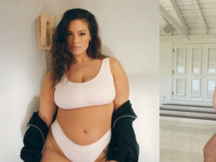 Пищната моделка Ашли Греъм се разголи, за да покаже как бременността променя тялото й СНИМКИ 18+