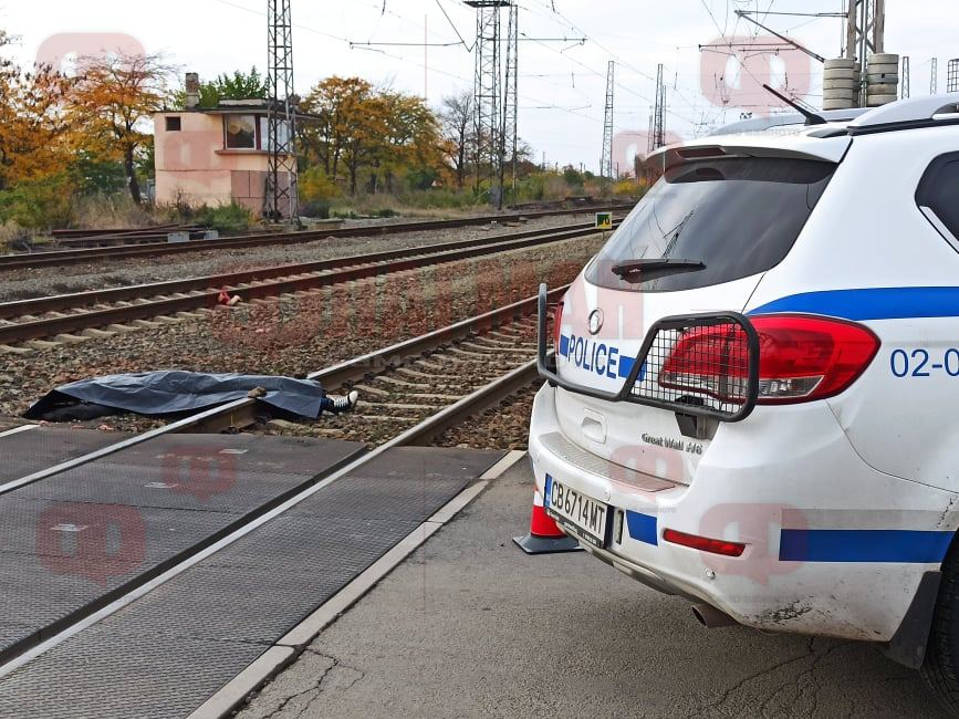 Голяма трагедия с мъж и влак в Бургас СНИМКИ 18+
