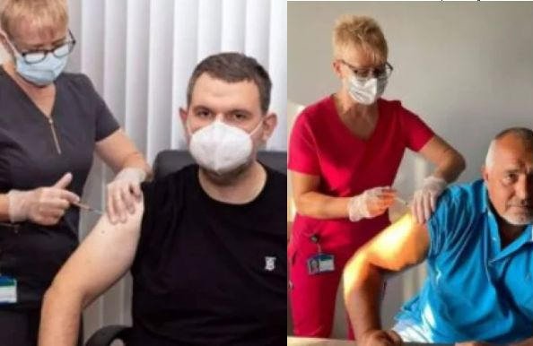 Разбра се коя е медсестрата, ваксинирала Борисов, Карадайъ и Пеевски