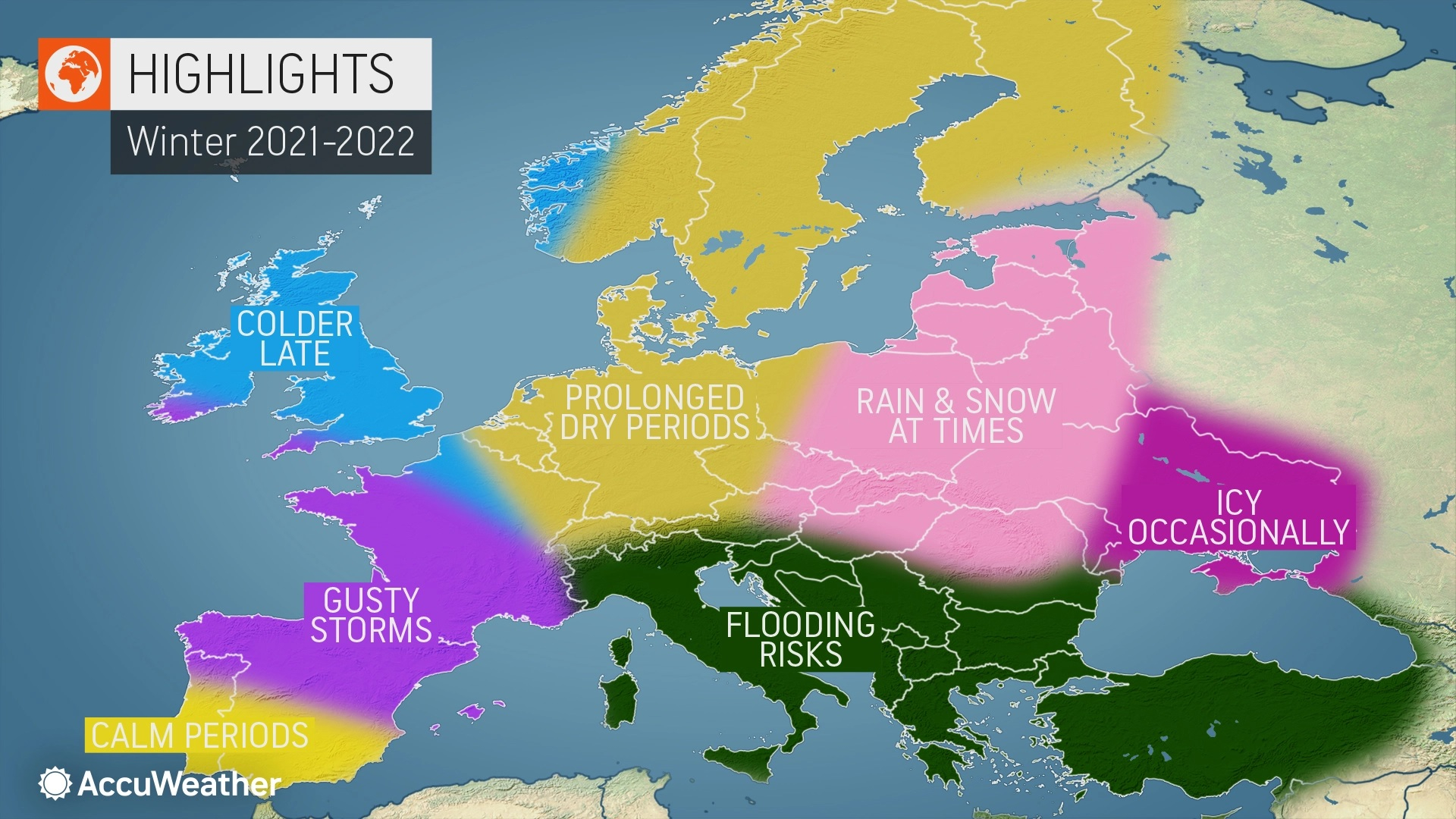Първата прогноза за зимата не е добра, феноменът Ла Ниня вещае за България и Балканите ... КАРТИ
