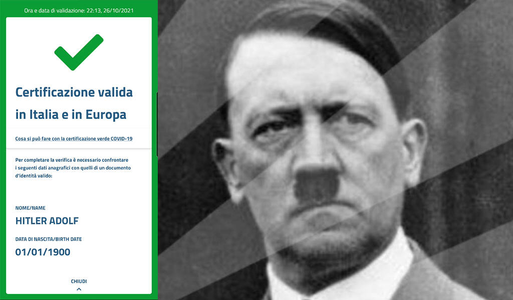 Хитлер тръгва по барове и дискотеки, взе си зеления сертификат СНИМКИ