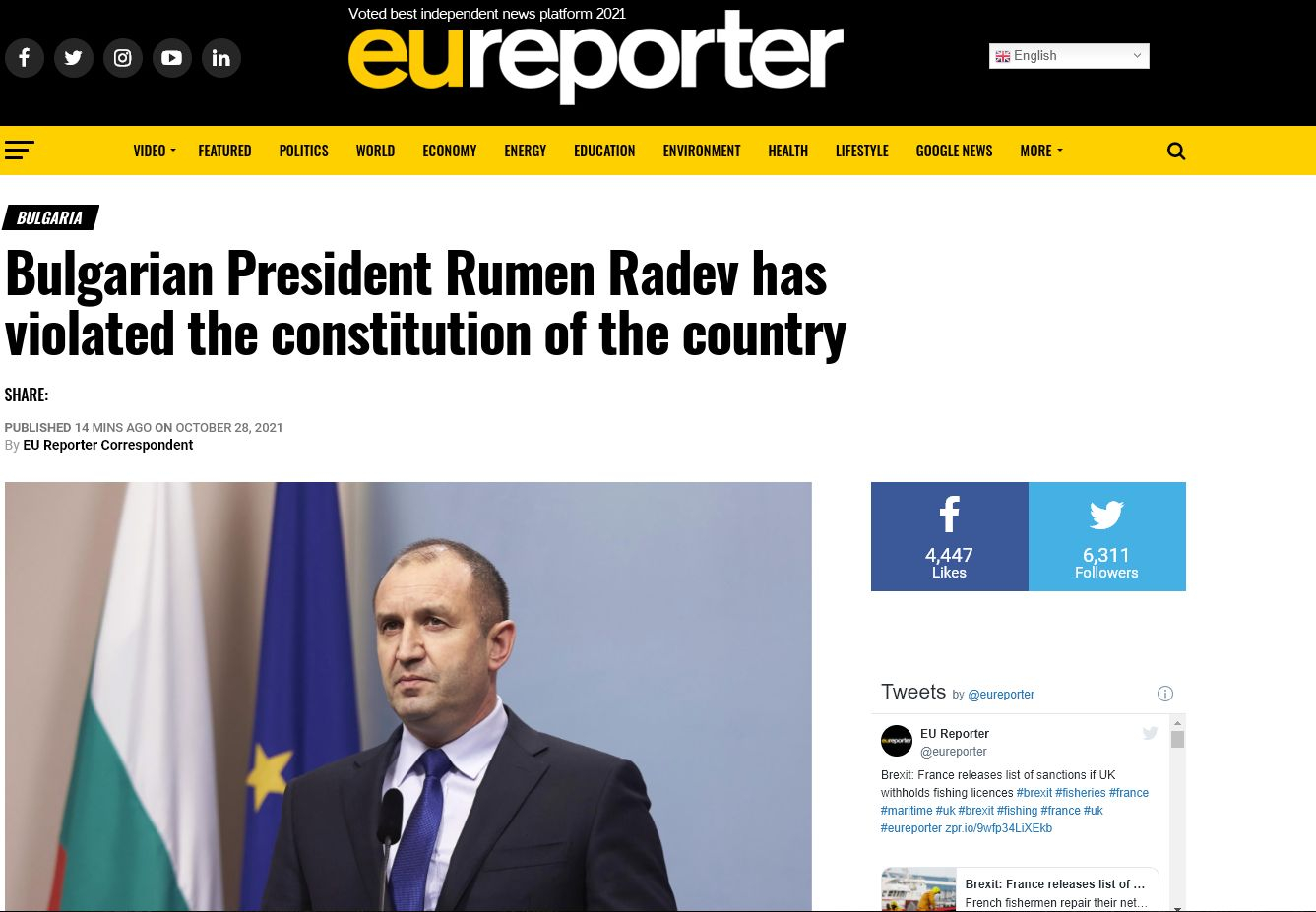 Западно издание с остър коментар как Радев и Кирил Петков нарушават Конституцията и... 
