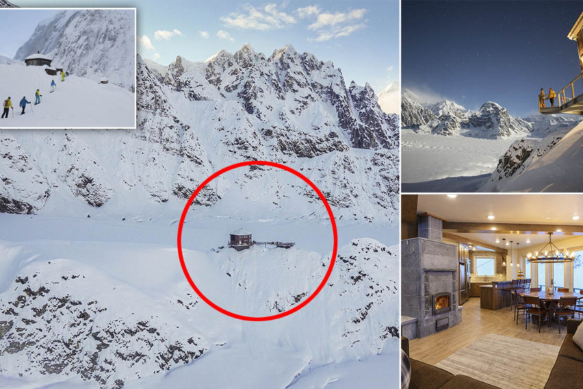 Най-отдалеченият хотел в света, до който може да се стигне единствено с хеликоптер