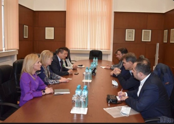 Ръководството на Прокуратурата проведе работна среща с външния министър на РСМ 