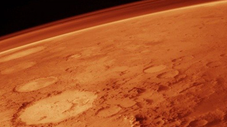 Огромно НЛО с форма на диск откриха на Марс ВИДЕО