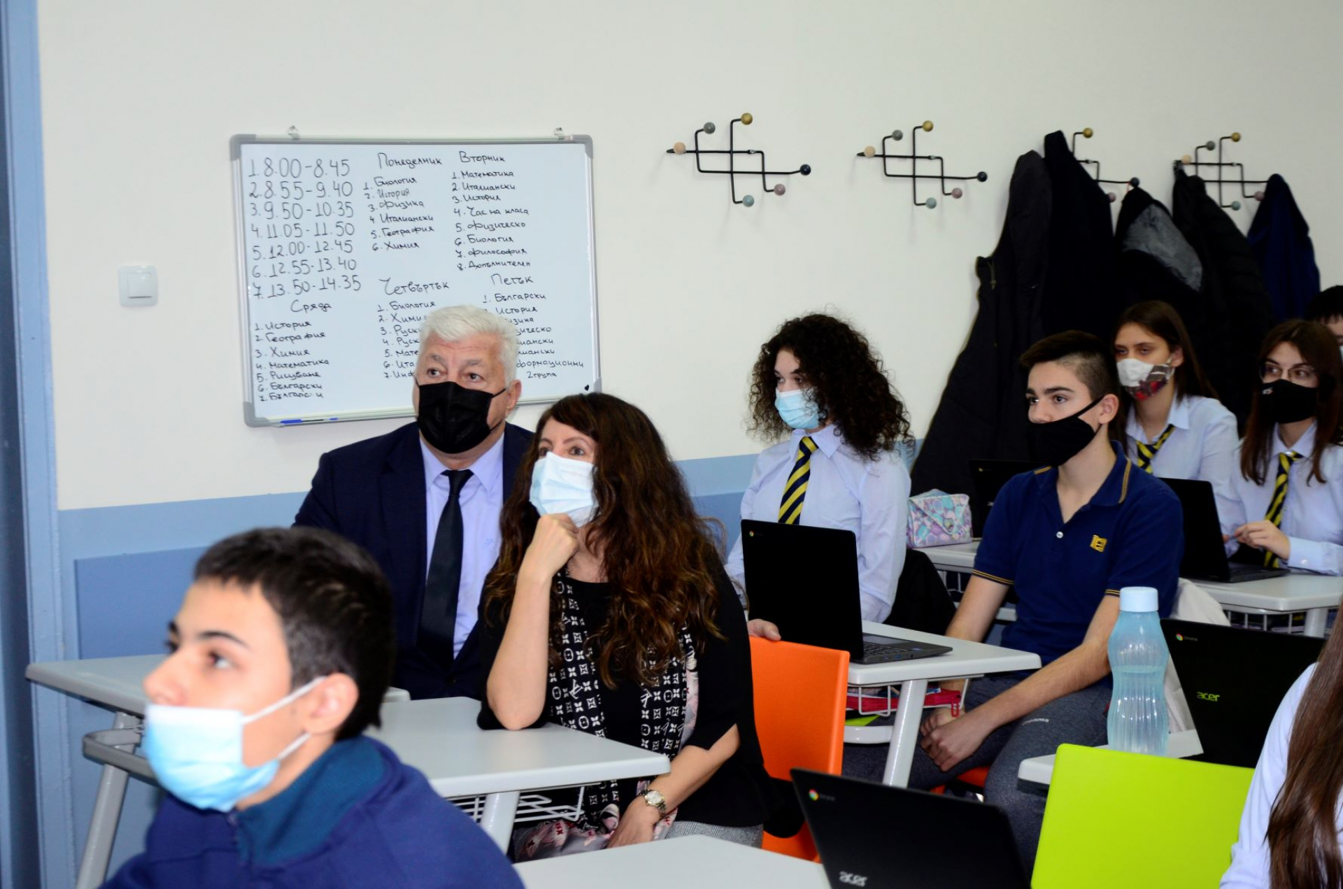 Н. Пр. Херо Мустафа посети първото Google референтно училище в Източна Европа