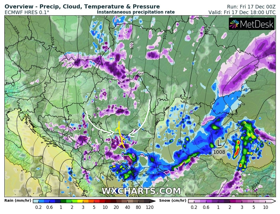 Meteo Balkans: Рядко явление ще връхлети България след броени часове КАРТИ