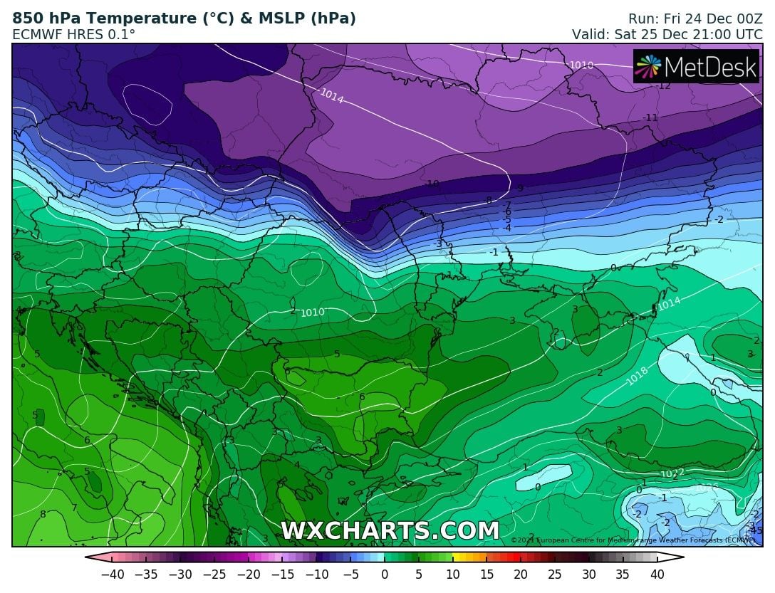 Синоптиците от Meteo Balkans смаяха всички с прогнозата си за съботния ден КАРТИ 