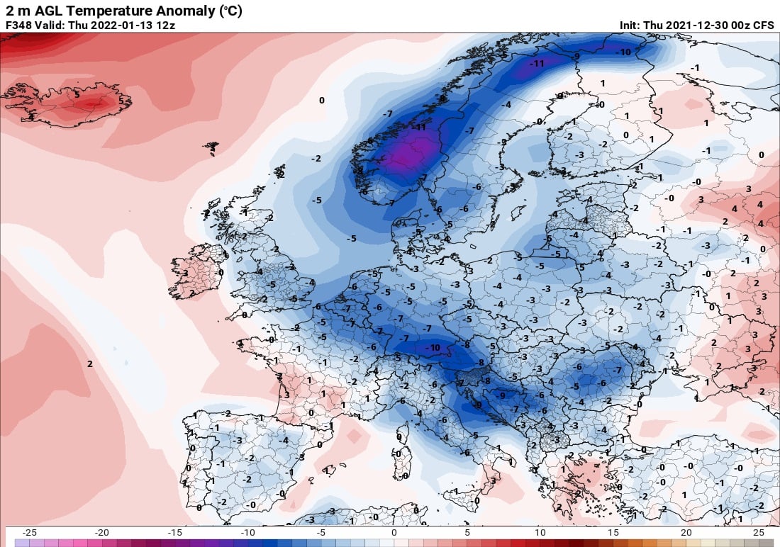 Meteo Balkans с първа прогноза за 2022 г. Чакат ни много аномалии КАРТИ