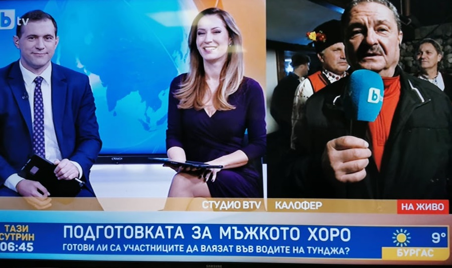 Всички онемяха: Не е за вярване кой е новият репортер на bTV в Калофер СНИМКИ
