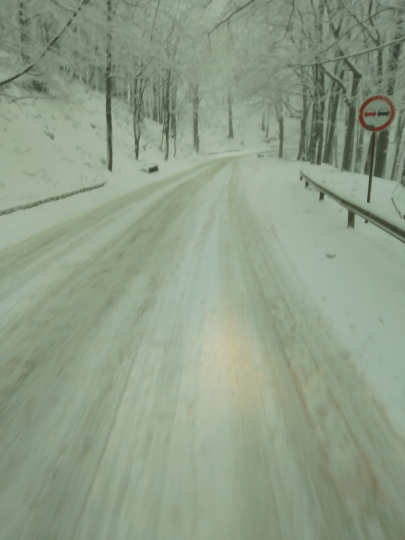 Снегът в Габровско не спира да вали, голяма опасност дебне шофьорите на Шипка СНИМКИ 
