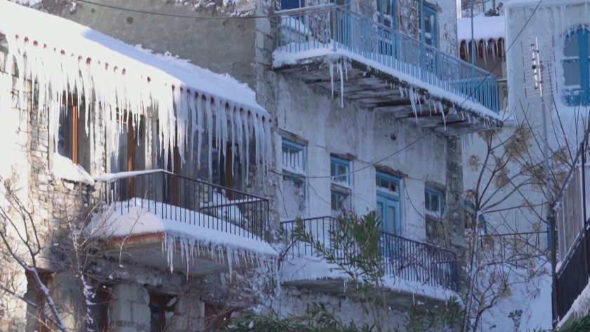 Нещо невиждано от 15 години сполетя гръцкия остров Самотраки ВИДЕО