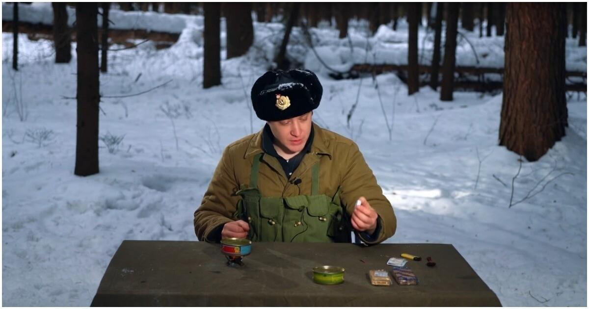 Рационализатор: Войник отвори консерва с взрив ВИДЕО
