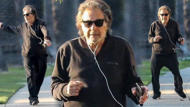Вижте как 81-г. Ал Пачино танцува на улицата, докато се разхожда ВИДЕО