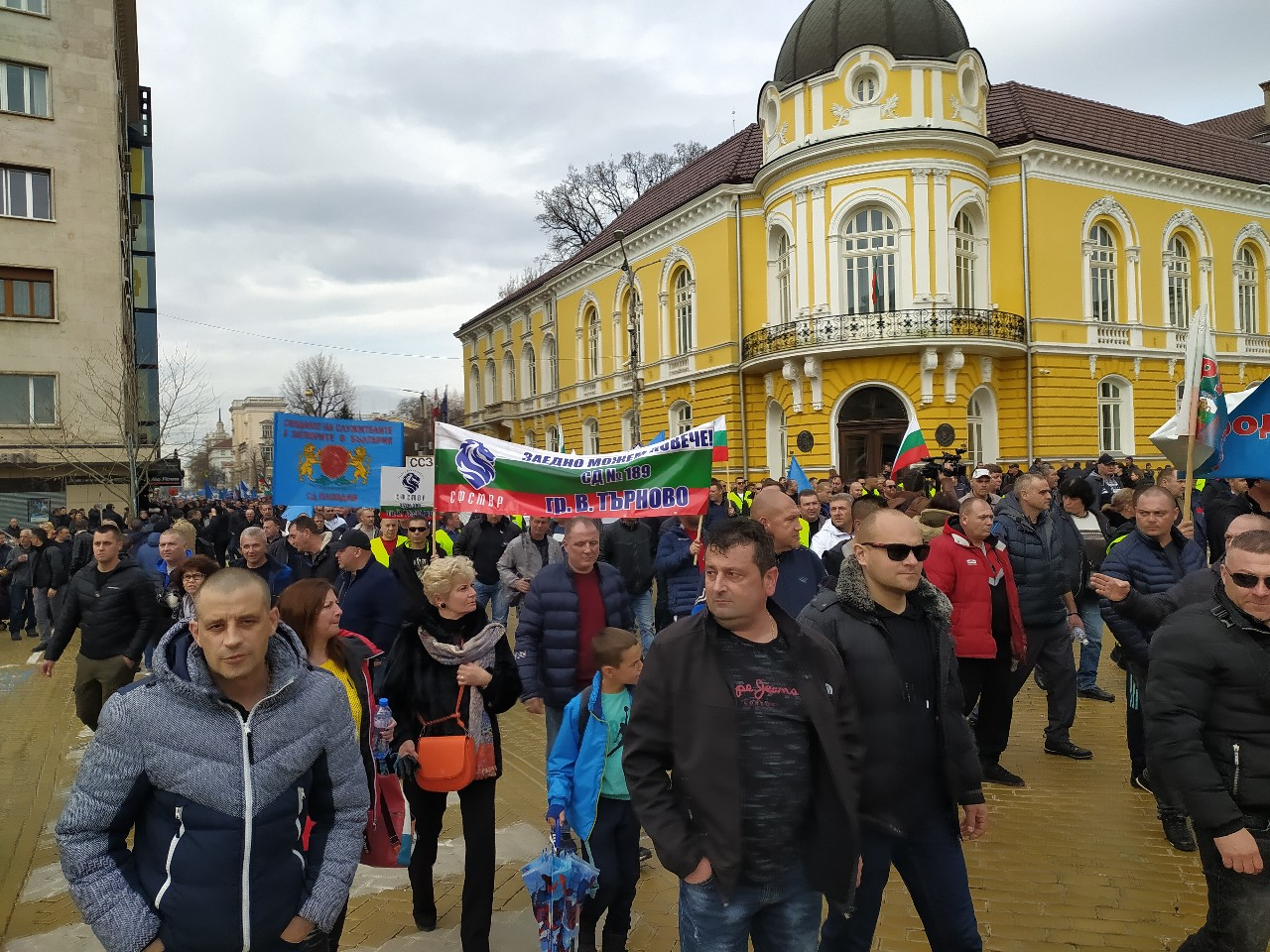 Фоторепортаж в БЛИЦ: Полицаите излязоха на протест