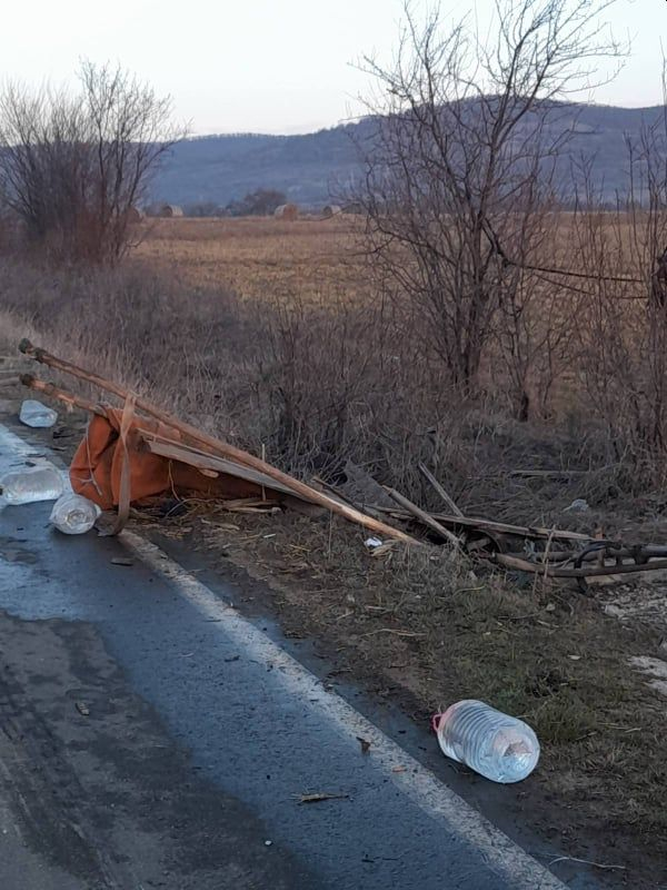 Огромна трагедия в Бургаско! Тир се заби в каруца и стана най-лошото СНИМКИ 18+