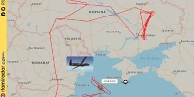 Разузнавателен дрон на САЩ кръжи над България, ето какво вижда чак в Украйна