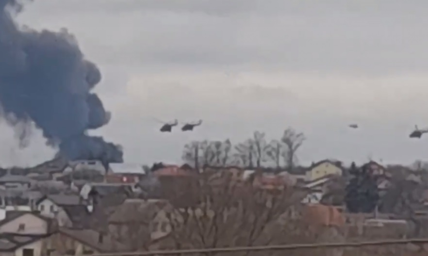 УНИАН: Руската армия превзе летището в Гостомел, Зеленски заповяда десантът да бъде унищожен ВИДЕО
